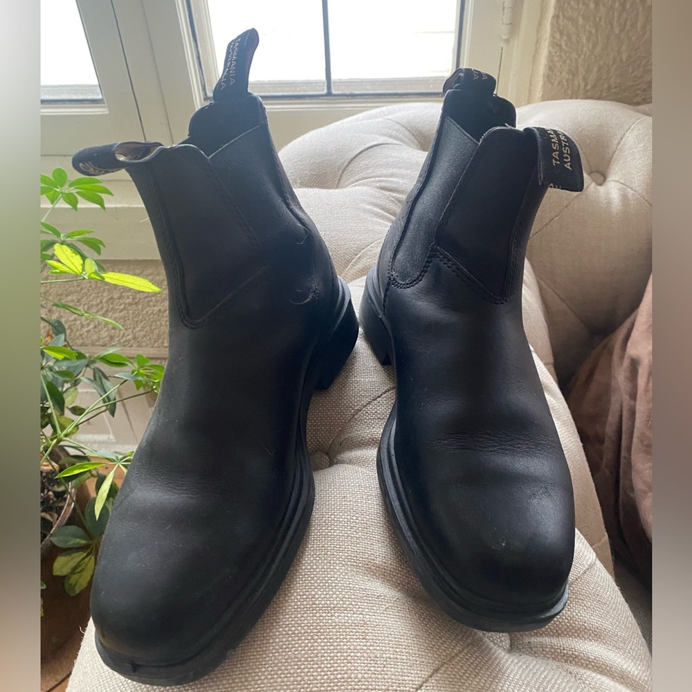 Blundstone dress chisel toe boot black AUS 5.5